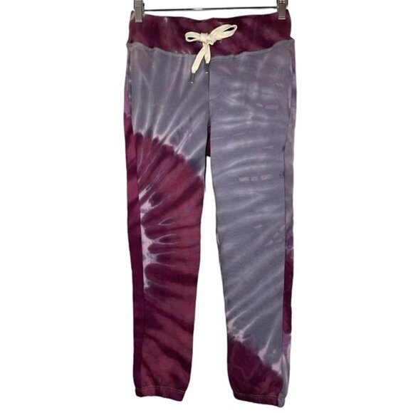 NSF Pants - NSF Sayde Sweatpant in Magenta Dye size P